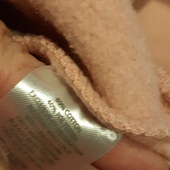 DIP Mauve Crop Top Sweatshirt Hoodie - Picture 12 of 13